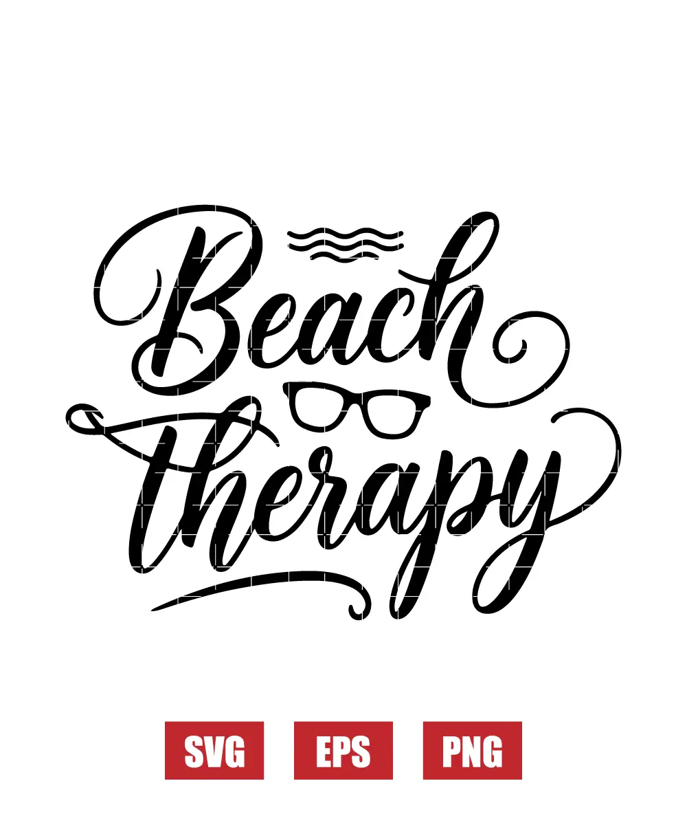 Beach Therapy Svg