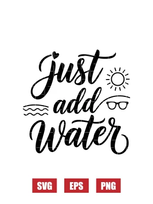 Just add Water Svg