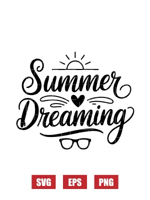 Summer Dreaming Svg