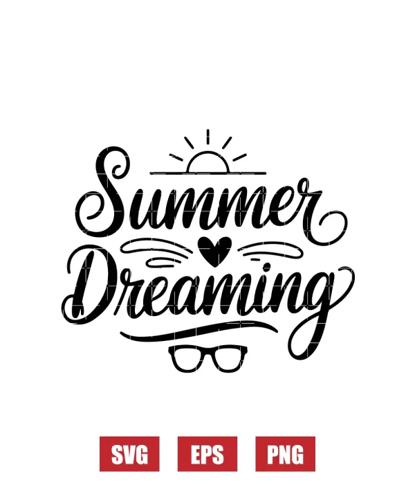 Summer Dreaming Svg