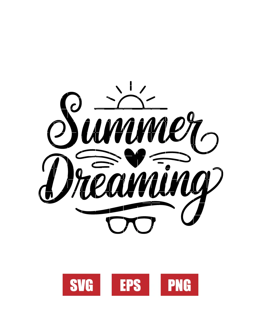 Summer Dreaming Svg