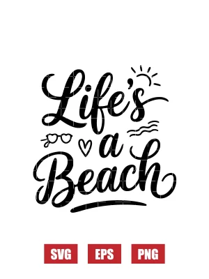 Life's a Beach Svg