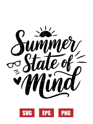 Summer State of Mind Svg