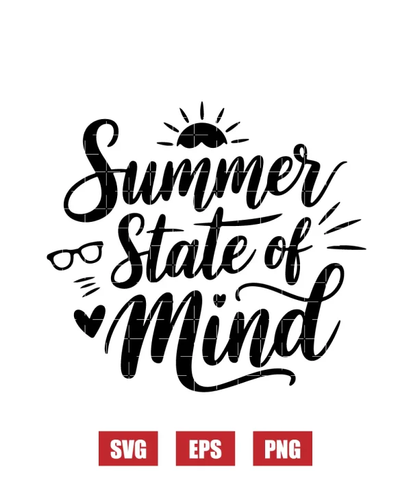 Summer State of Mind Svg
