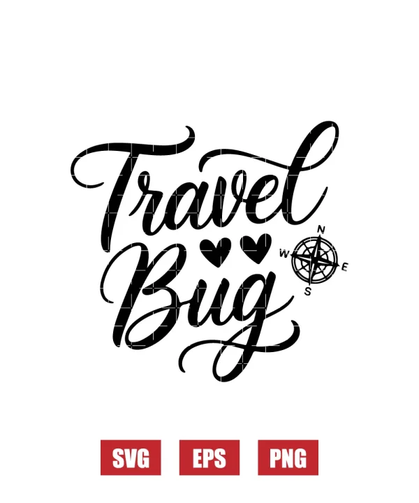 Travel Bug Svg