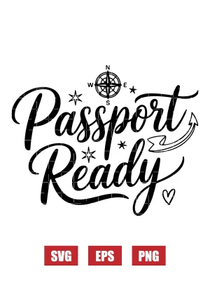 Passport Ready Svg