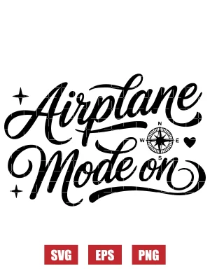 Airplane Mode On Svg