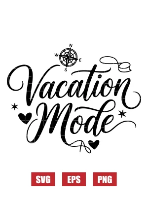Vacation Mode Svg