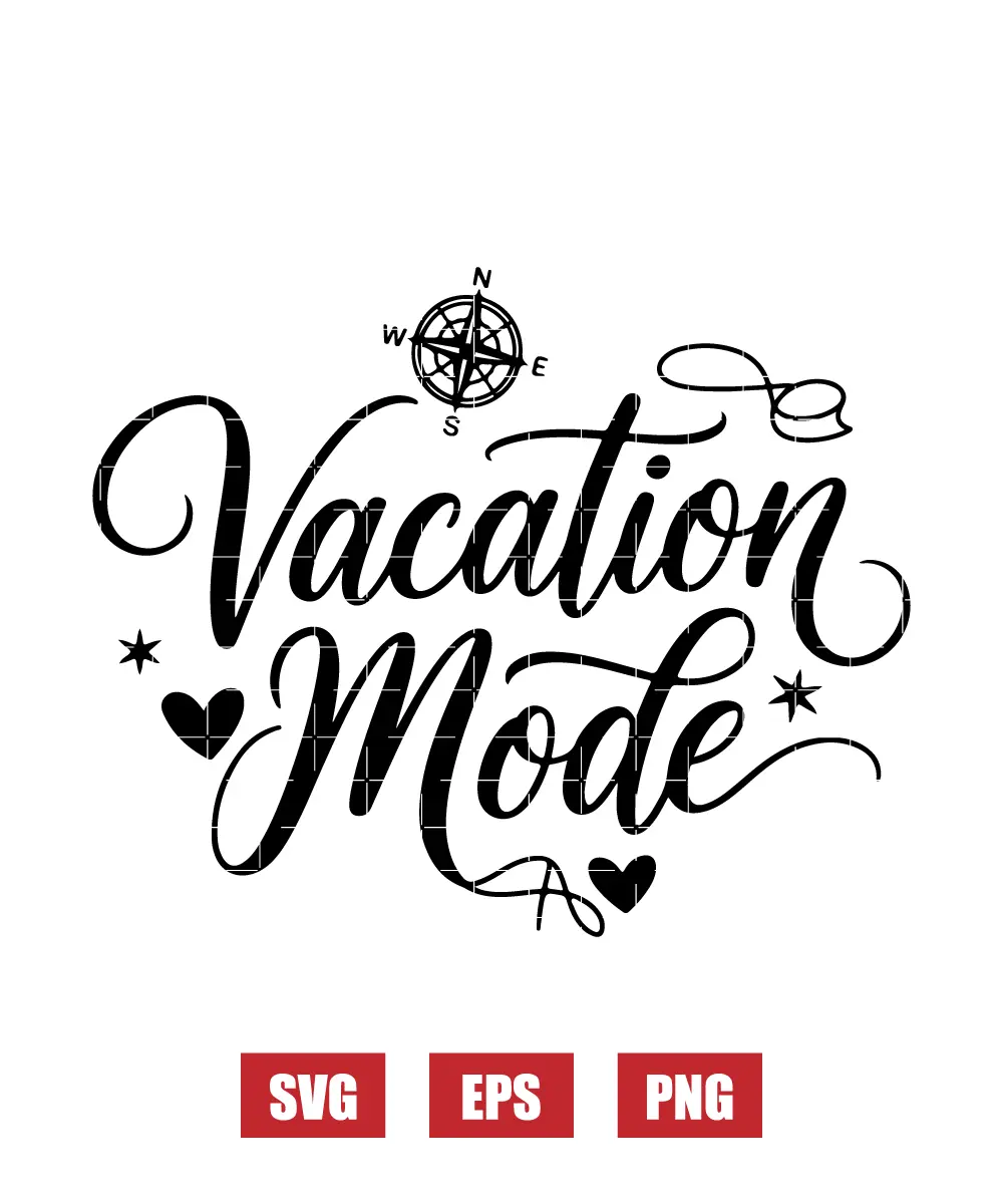 Vacation Mode Svg