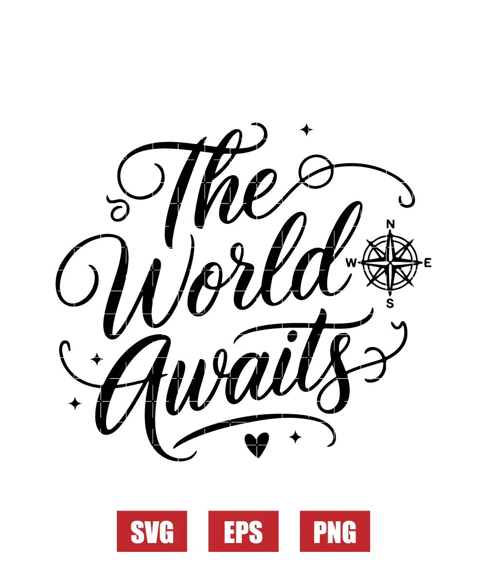 The World Awaits Svg