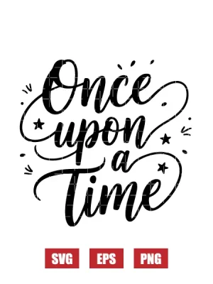 Once Upon A Time Svg