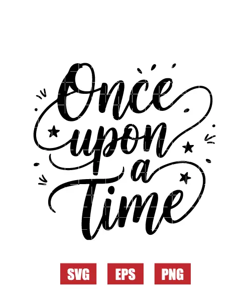 Once Upon A Time Svg