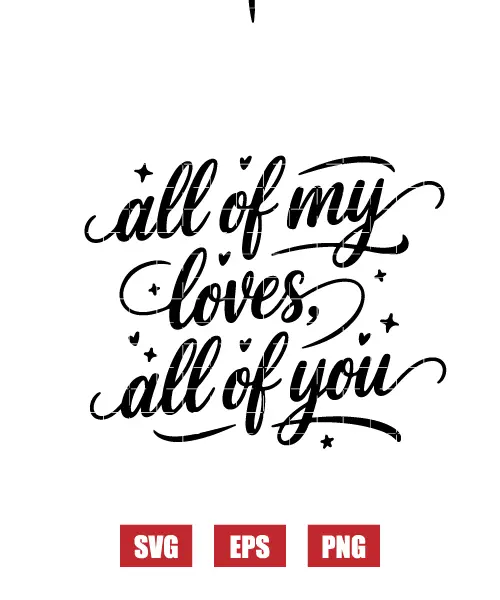Call Of My Lover, Call Of You Svg