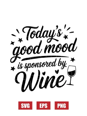 Today's good mood is sponsored by Wine Svg