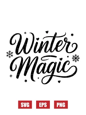 Winter Magic Svg