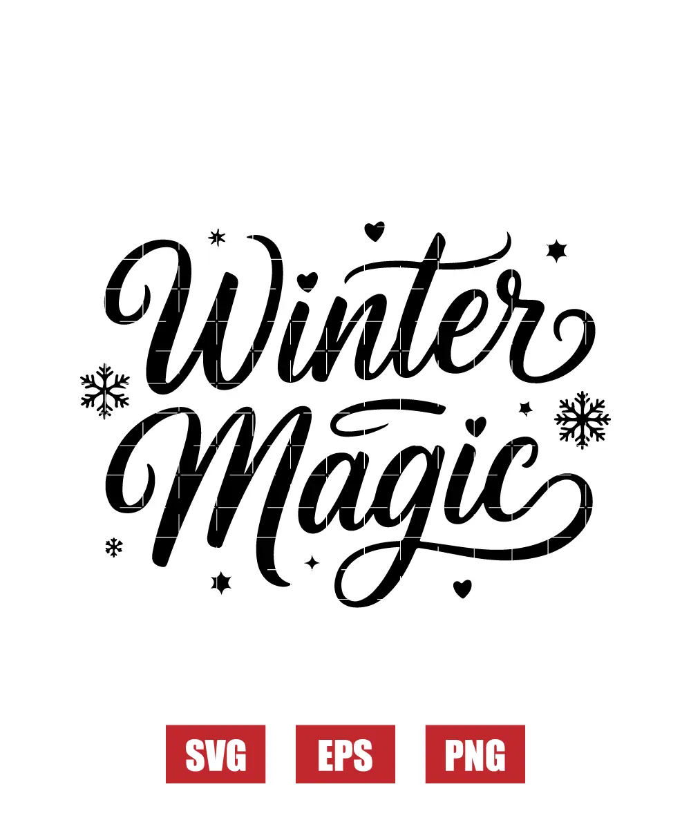 Winter Magic Svg