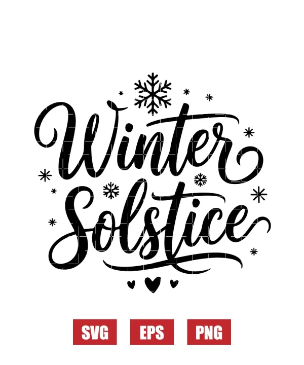 Winter Solstice Svg