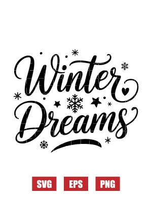 Winter Dreams Svg