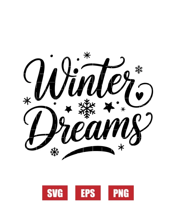 Winter Dreams Svg