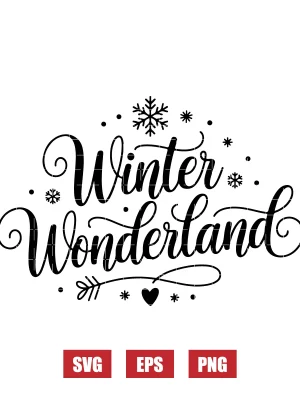 Winter Wonderland Svg