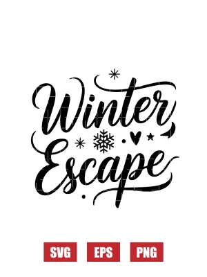Winter Escape Svg