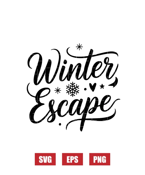 Winter Escape Svg