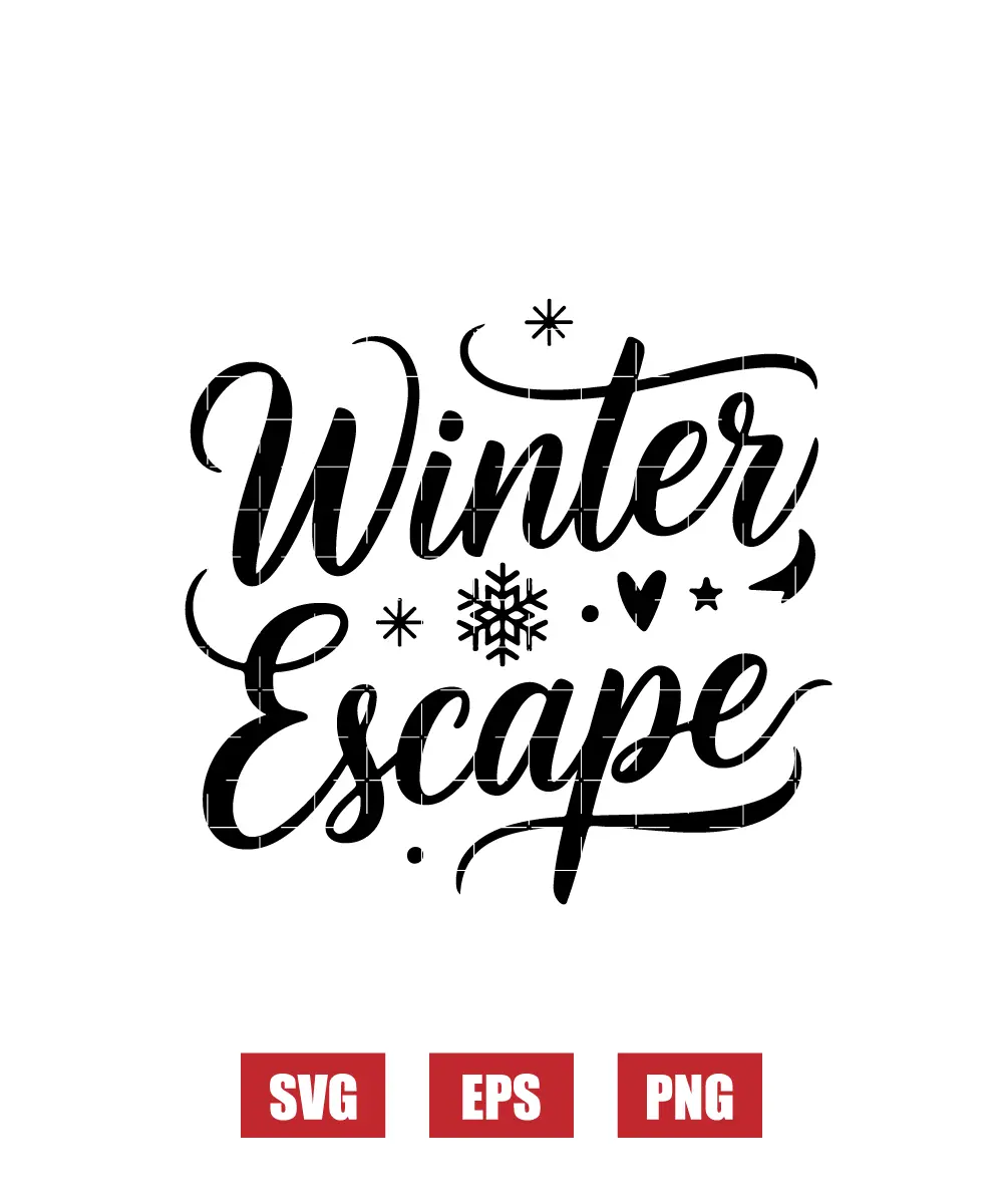 Winter Escape Svg