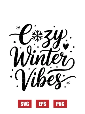 Cozy Winter Vibes Svg
