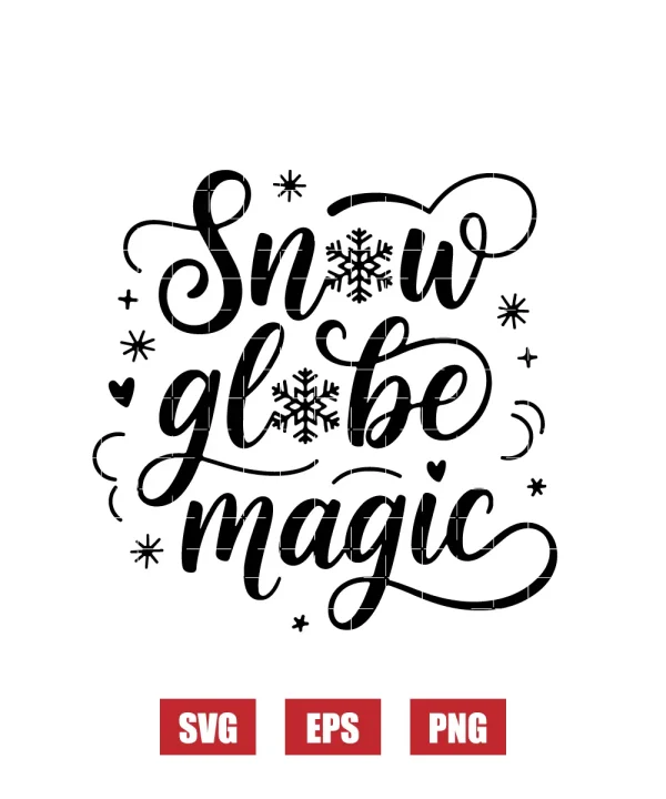 Snow globe magic Svg