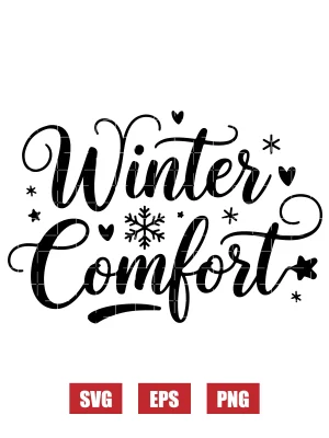 Winter Comfort Svg