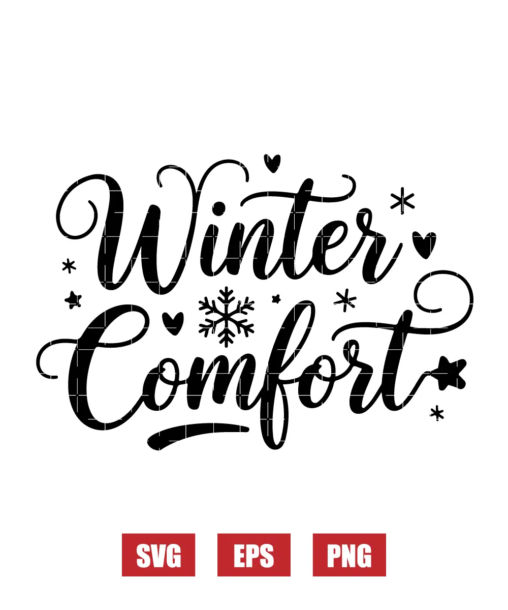 Winter Comfort Svg