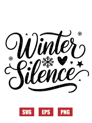 Winter Silence Svg