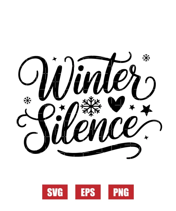 Winter Silence Svg