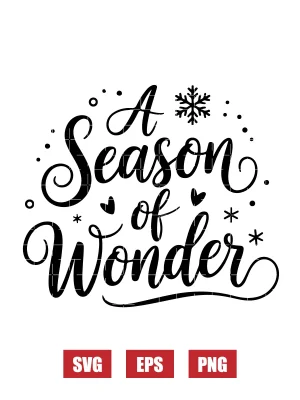 A Season of Wonder Svg