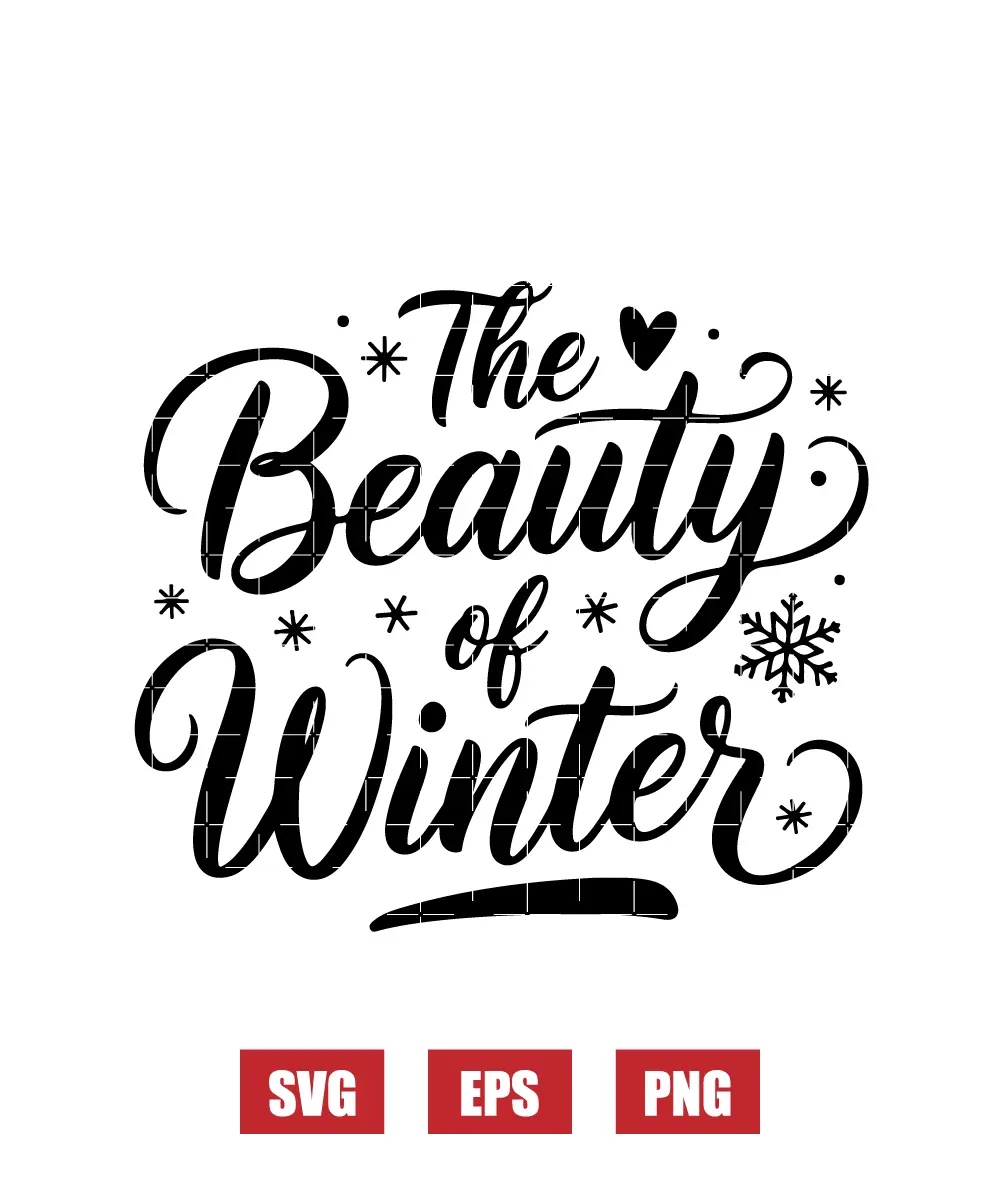 Beauty of Winter Svg