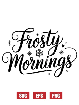 Frosty Mornings Svg