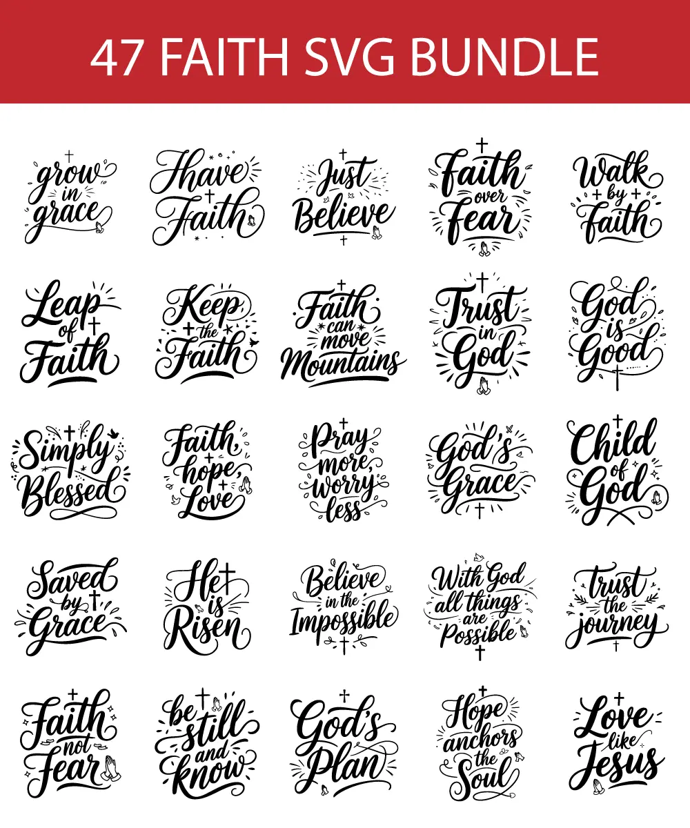 best faith svg bundle