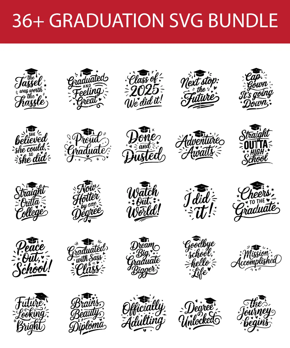 best graduation svg bundle