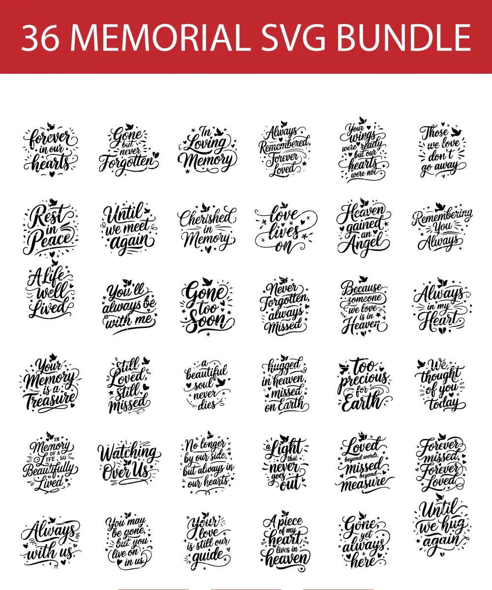 best memorial svg bundle