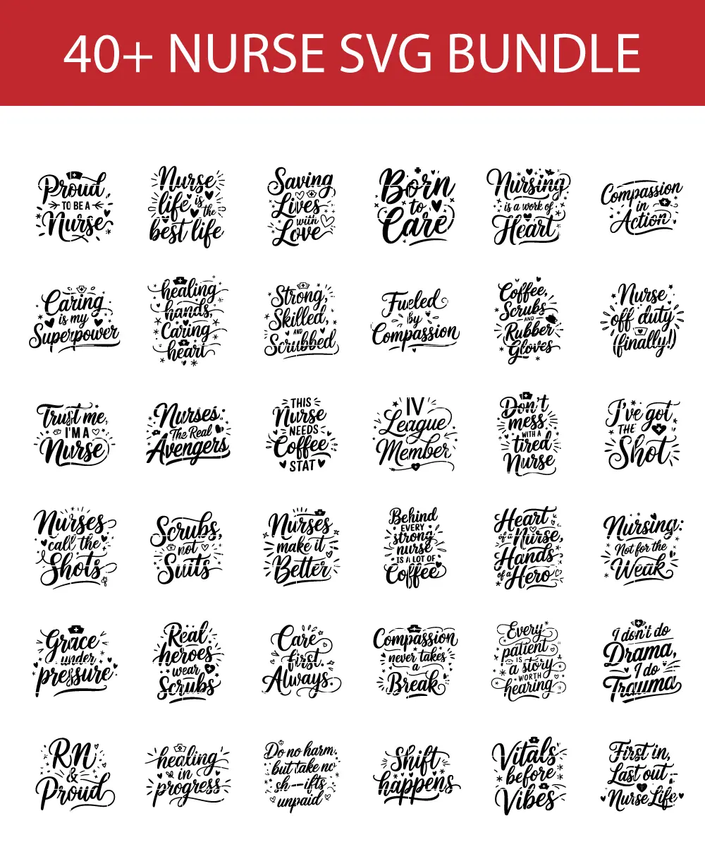 best nurse svg bundle