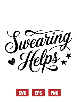 Swearing Helps Svg
