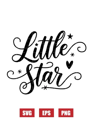 Little Star Svg