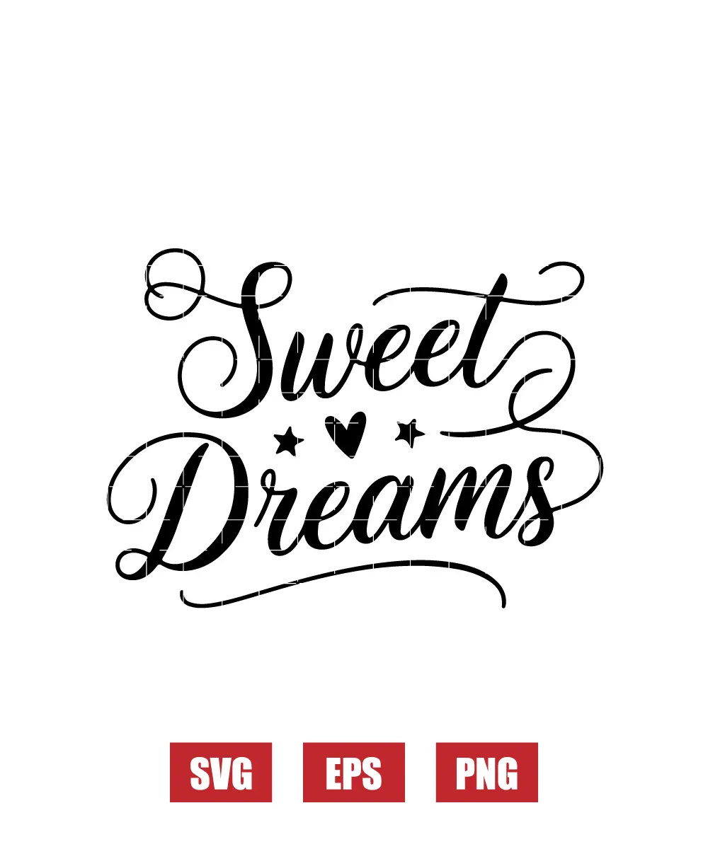 Sweet Dreams Svg