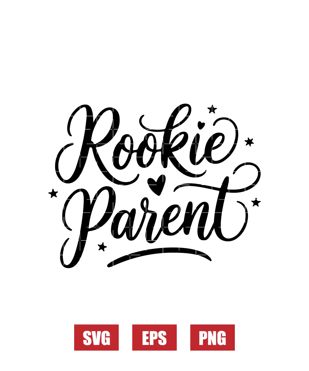Rookie Parent Svg