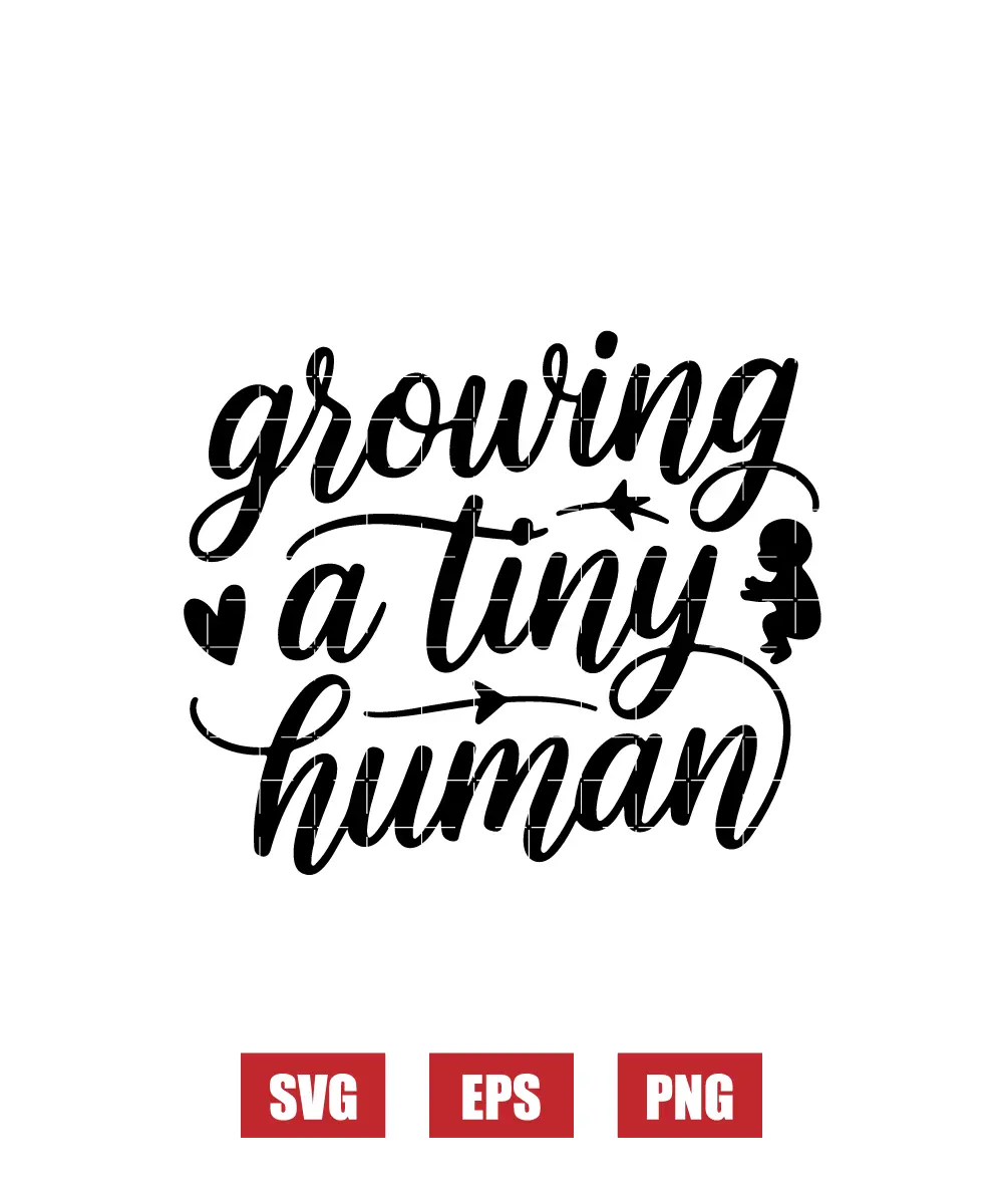 Growing A Tiny Human Svg