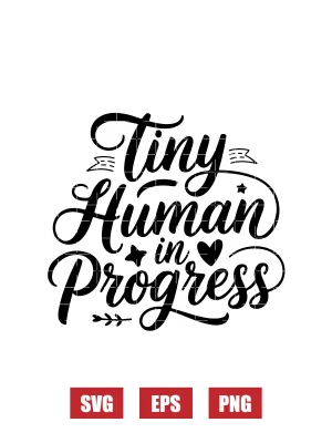 Tiny Human In Progress Svg