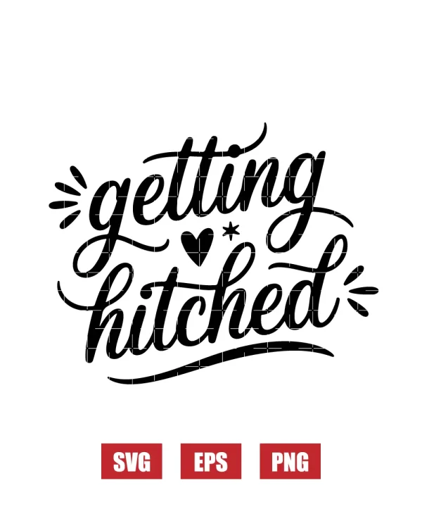 Getting Hitched Svg