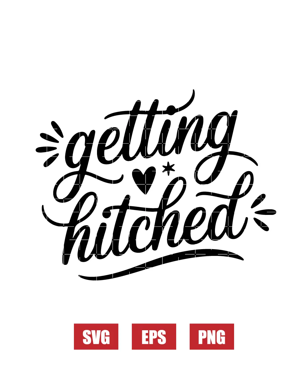 Getting Hitched Svg