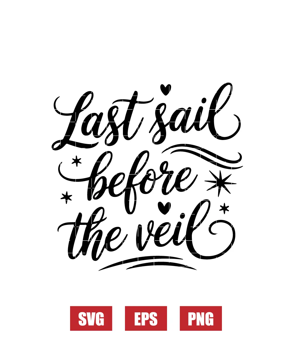 Last Sail Before The Veil Svg