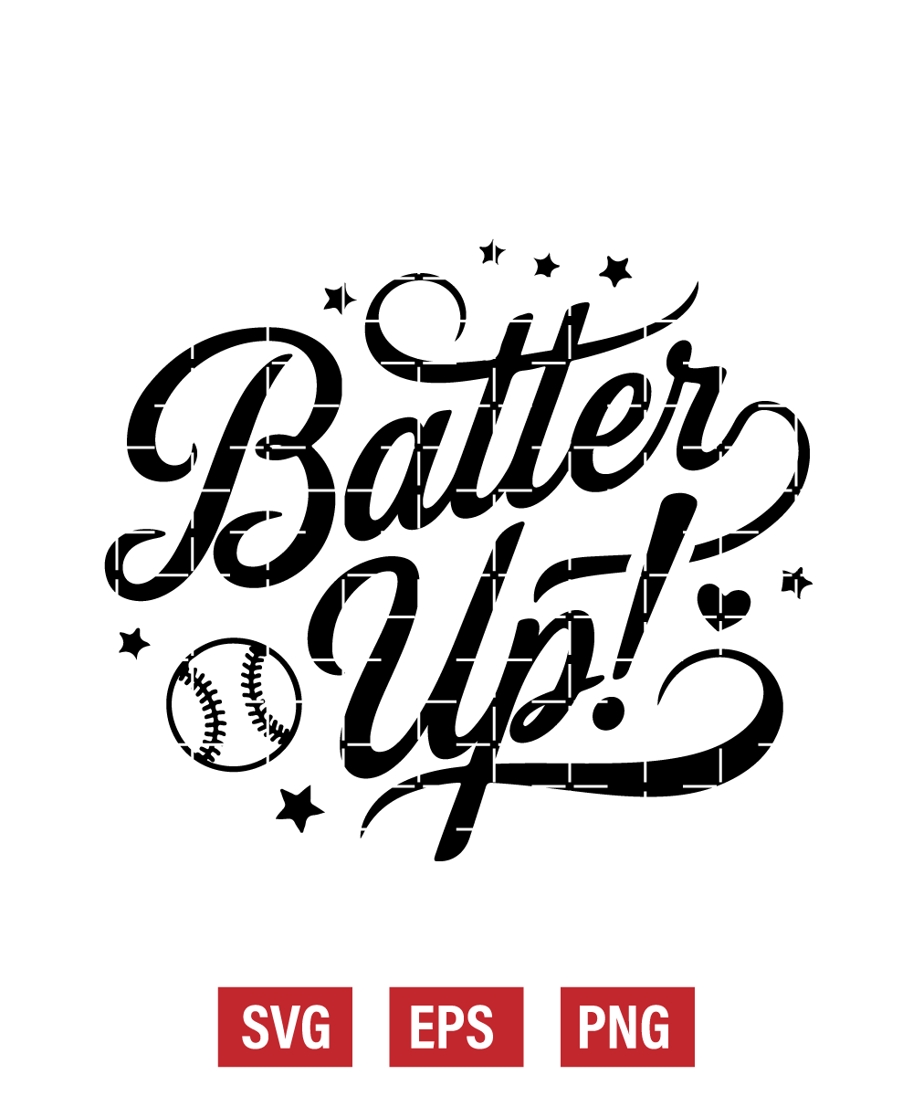 Batter Up! Svg